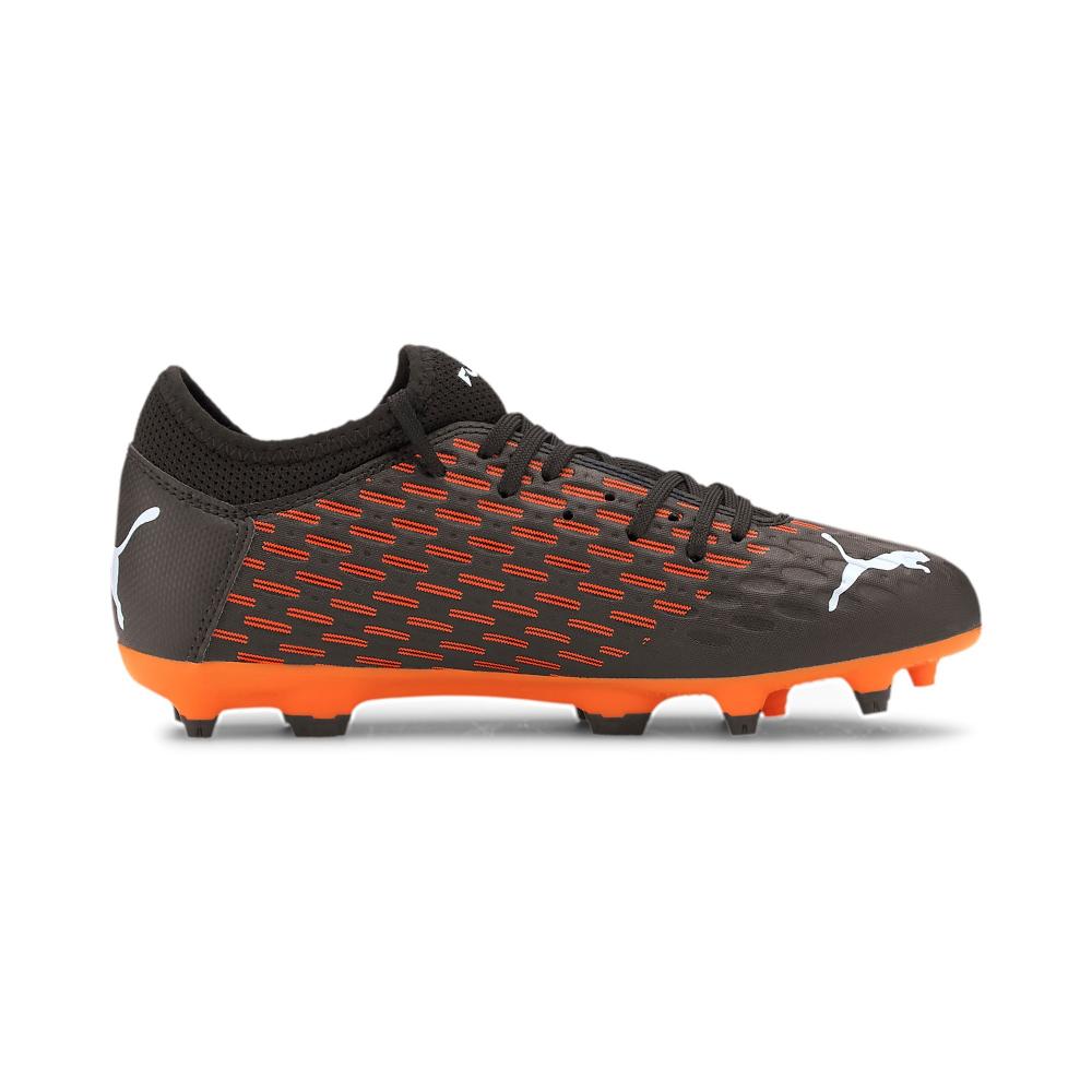 Puma FUTURE 6.4 FG/AG Jr106206 01 black/white/shocking orange
