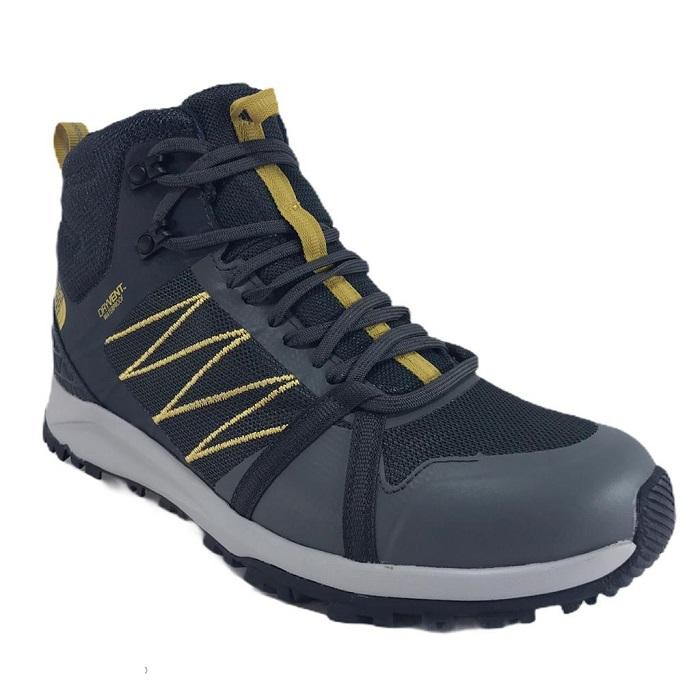 The North Face scarpa da trail da uomo impermeabile Litewave Fastpack II NF0A47HEMJ2 grigio scuro blu