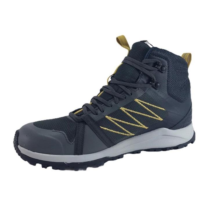 The North Face scarpa da trail da uomo impermeabile Litewave Fastpack II NF0A47HEMJ2 grigio scuro blu