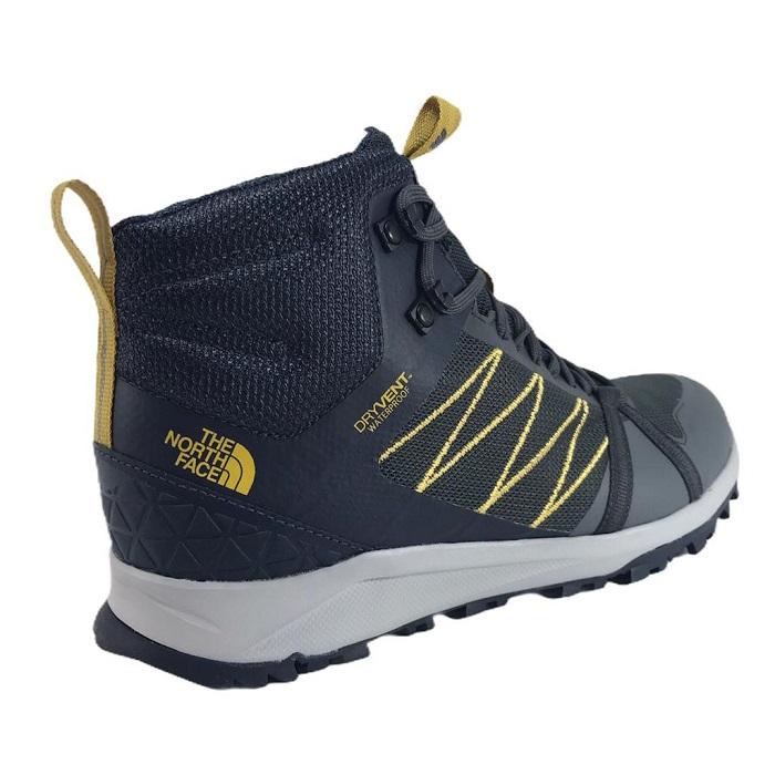 The North Face scarpa da trail da uomo impermeabile Litewave Fastpack II NF0A47HEMJ2 grigio scuro blu