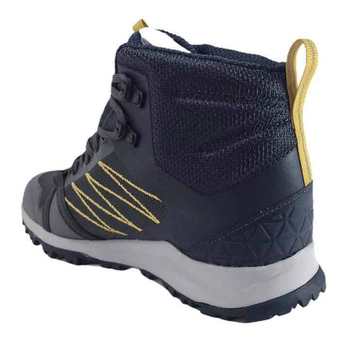 The North Face scarpa da trail da uomo impermeabile Litewave Fastpack II NF0A47HEMJ2 grigio scuro blu