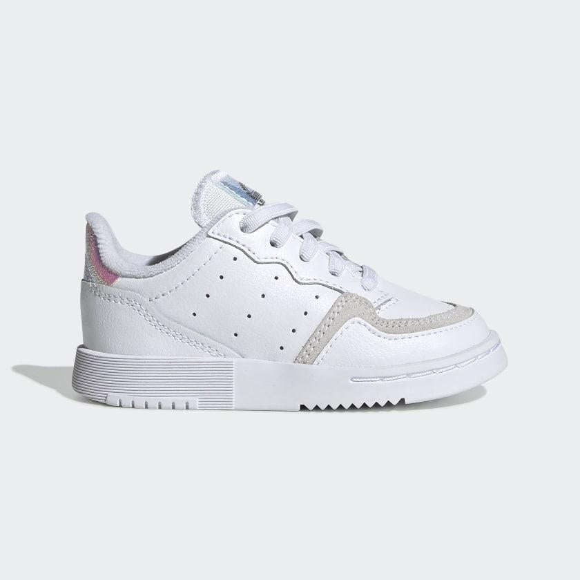 Adidas Originals Supercourt CF I EG9083 white children's sneakers shoe