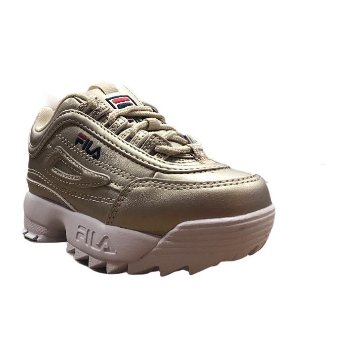 Fila Disruptor Infant low sneakers 1011077.80C gold