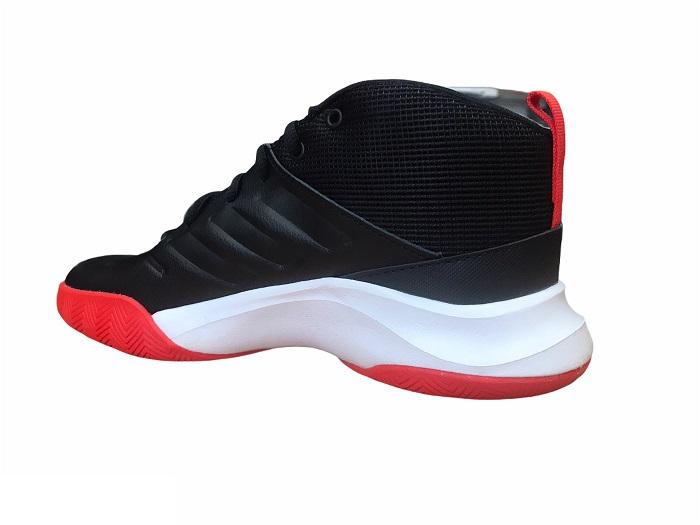 Adidas Ownthegame K Wide EF0309 black red boys basketball shoe