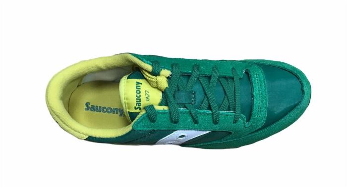 Saucony Original Jazz boy's sneakers shoe SK260998 green-yellow