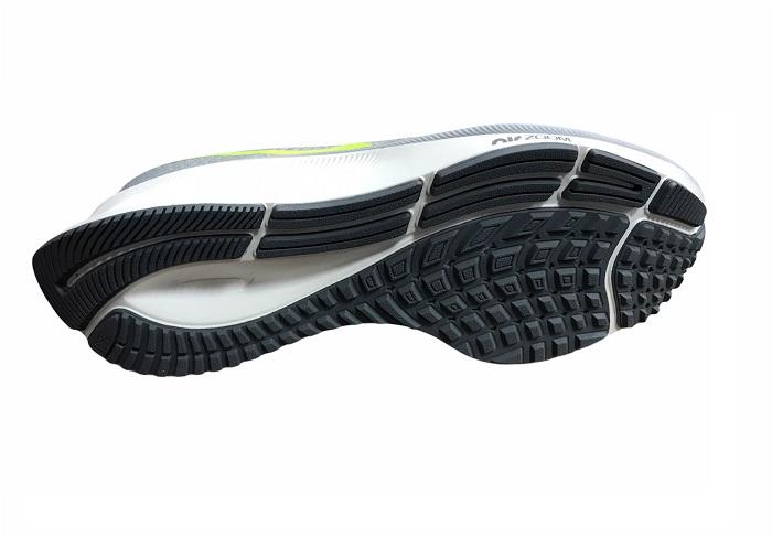 Nike Air Zoom Pegasus 37 running shoe BQ9646 003 gray fog-volt smoke gray sail