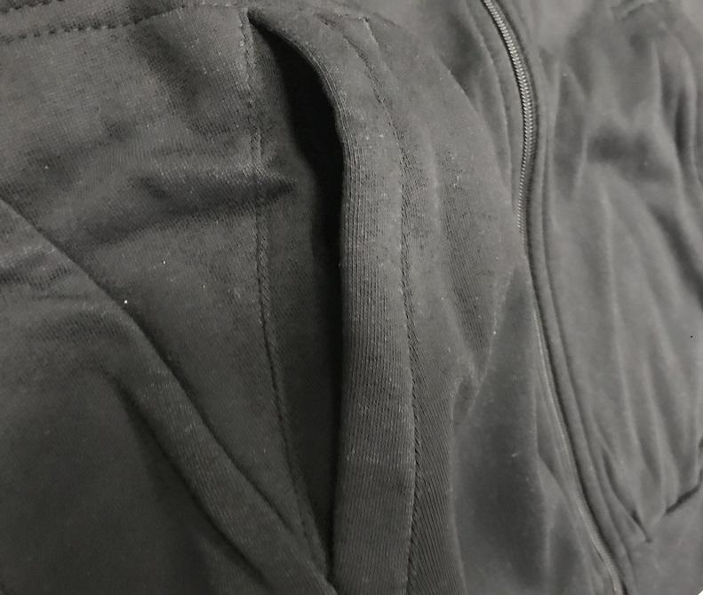 Lotto felpa con cappuccio da uomo Sweat FZ Delta Plus HD T5536 nero-grigio