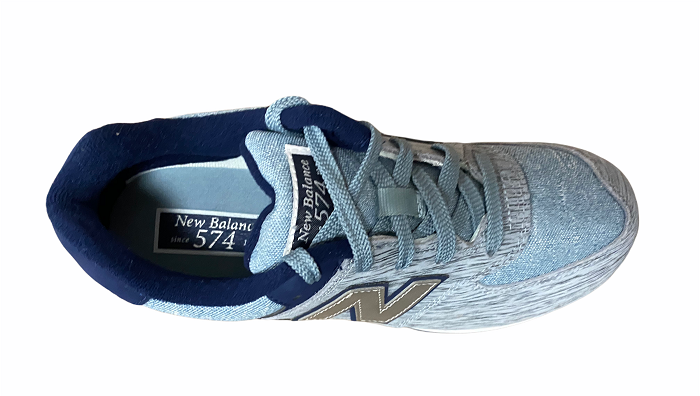 New Balance boys' sneakers KL574YGG denim navy
