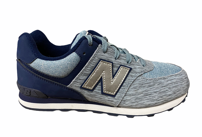 New Balance boys' sneakers KL574YGG denim navy