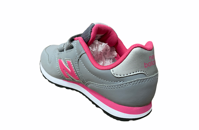 New Balance sneakers da ragazza con lo strappo KV500GPY grigio rosa