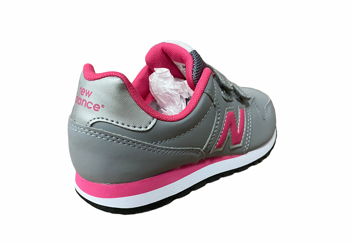 New Balance sneakers da ragazza con lo strappo KV500GPY grigio rosa