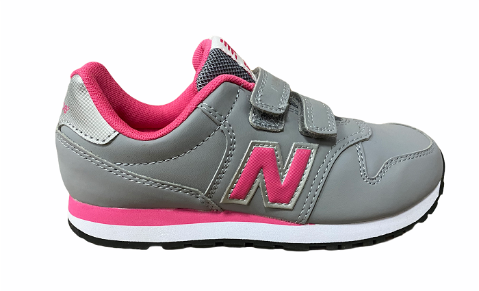 New Balance sneakers da ragazza con lo strappo KV500GPY grigio rosa