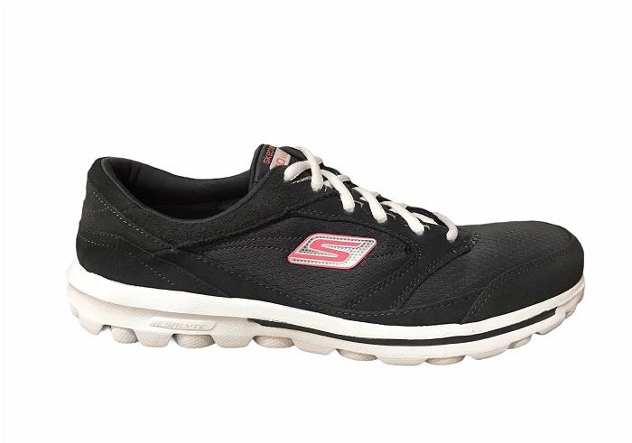 Skechers scarpa sneakers da donna Go Walk Action 1366CC8/CL grigio