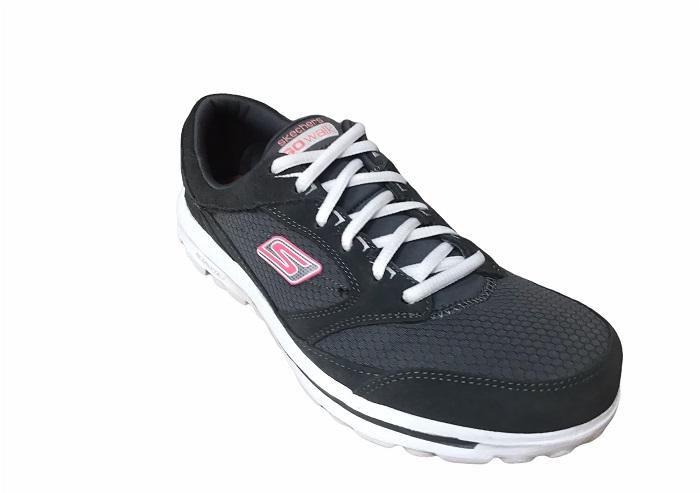 Skechers scarpa sneakers da donna Go Walk Action 1366CC8/CL grigio