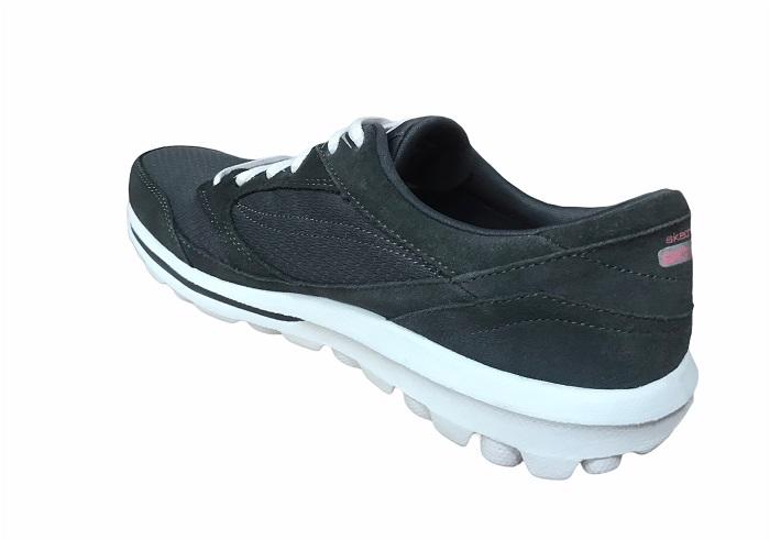 Skechers scarpa sneakers da donna Go Walk Action 1366CC8/CL grigio
