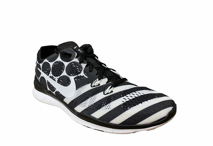 Nike women's running shoe W Free 5.0 TR Fit 5 PRT 704695 008 black white