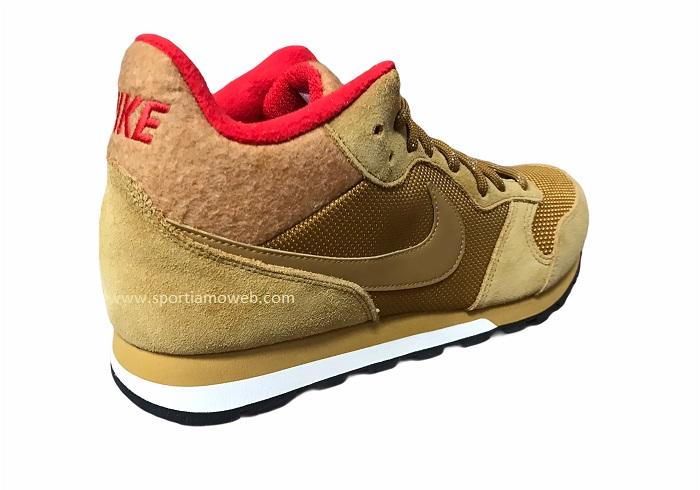 Nike high-top men's sneakers shoe MD Runner 2 Mid 807406 770 wheat