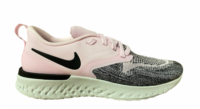 Nike scarpa da palestra da donna Odyssey React 2 Flyknit AH1016 601 rosa grigio nero