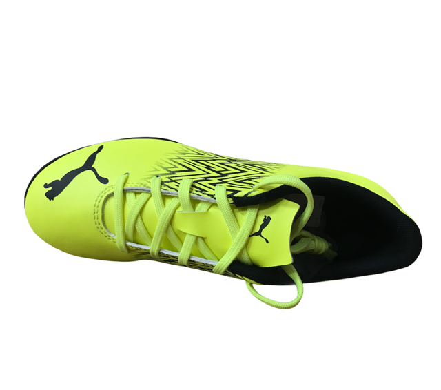Puma scarpa da calcetto da bambino e ragazzo Tacto TT 106312 01 giallo-nero