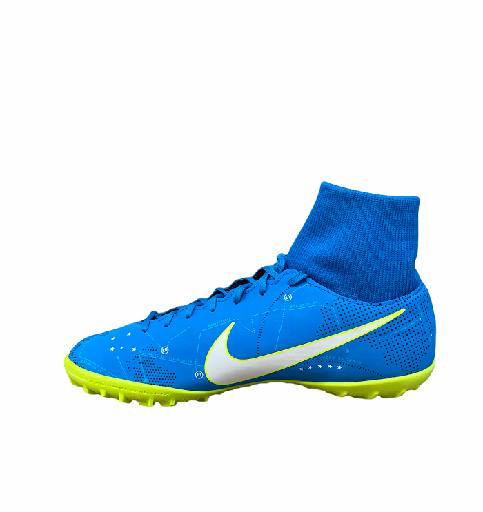 Nike scarpa da calcetto da uomo Mercurialx Victory 6 DF NJR TF 921514 400 blu