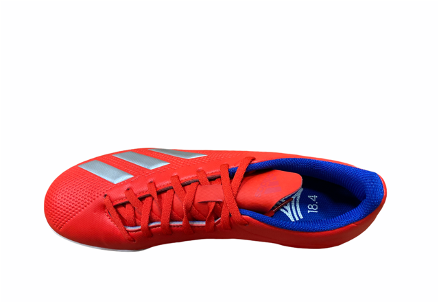 Adidas X 18.4 TF men's soccer shoes BB9413 red