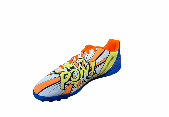 Puma scarpa da calcetto da uomo evoPower 4.2 POP TT 103651 01 bianco-arancio