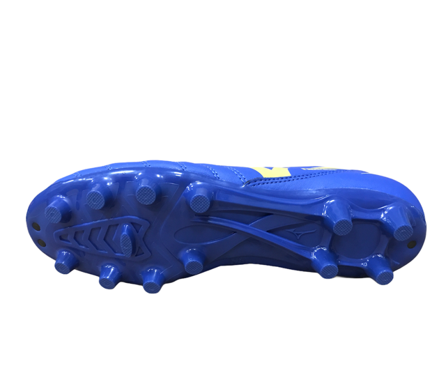 Mizuno men's football boot Neo Shin MD P1GA141545 blue yellow