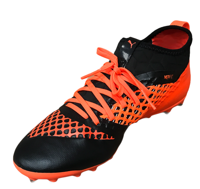 Puma scarpa da calcio da uomo Future 2.3 Netfit MG 104833 02 nero arancio