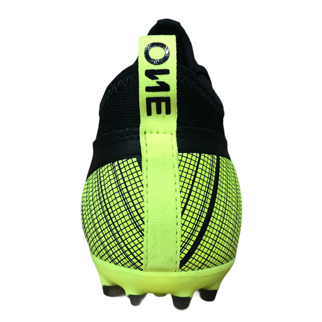 Puma scarpa da calcio da uomo One 5.3 MG 105646 02 bianco-nero-giallo