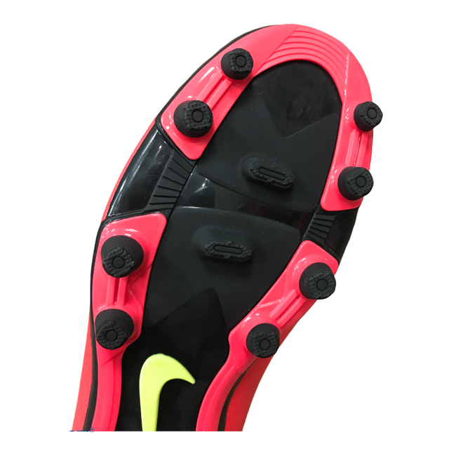 Nike men's football boot Mercurial Vortex II FG 651647 690 crimson yellow