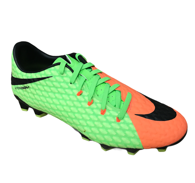 Nike men's football boot HYPERVENOM PHELON III FG 852556 308