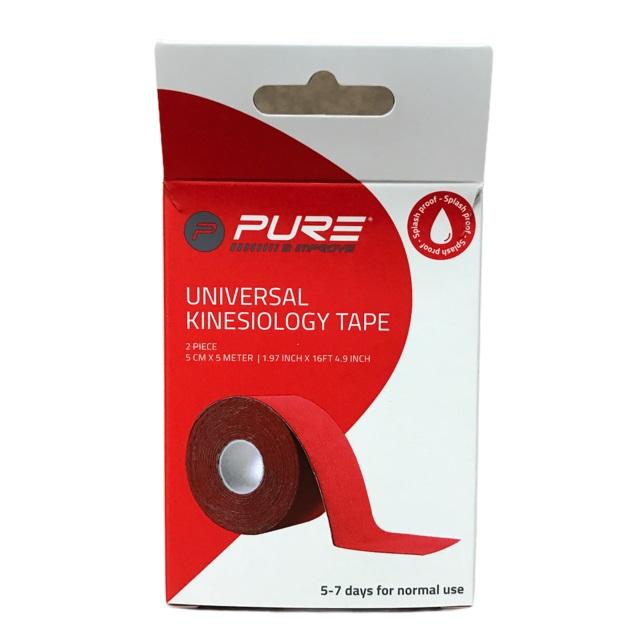 Pure 2Improve KINESIOLOGY TAPE 5x5 cm red (2 rolls)