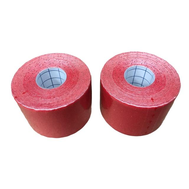 Pure 2Improve KINESIOLOGY TAPE 5x5 cm red (2 rolls)