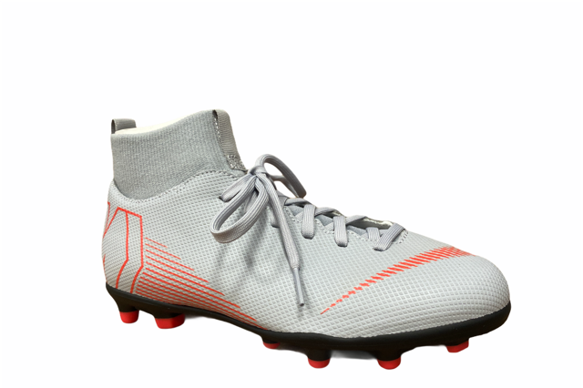 Nike men's football boot Superfly 6 Club FG/Mg AH7339 060 grey