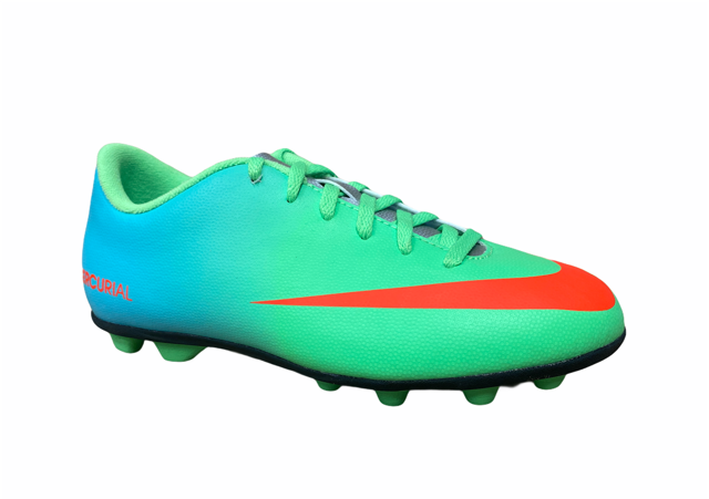 Nike scarpa calcio Jr Mercurial Vortex III FG-R 573871 380 lime
