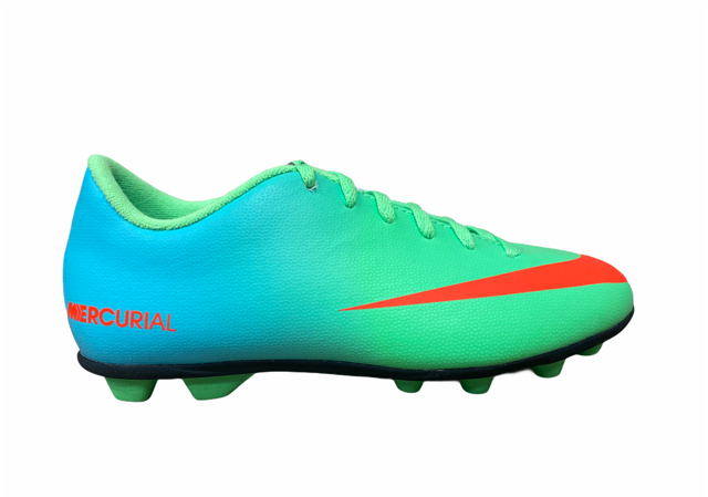 Nike scarpa calcio Jr Mercurial Vortex III FG-R 573871 380 lime