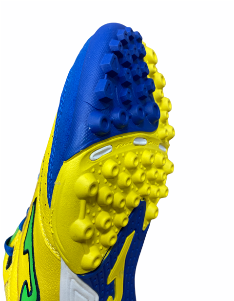 Joma men's soccer shoe Top Flex 409 TF TOPS.409.PT yellow light blue