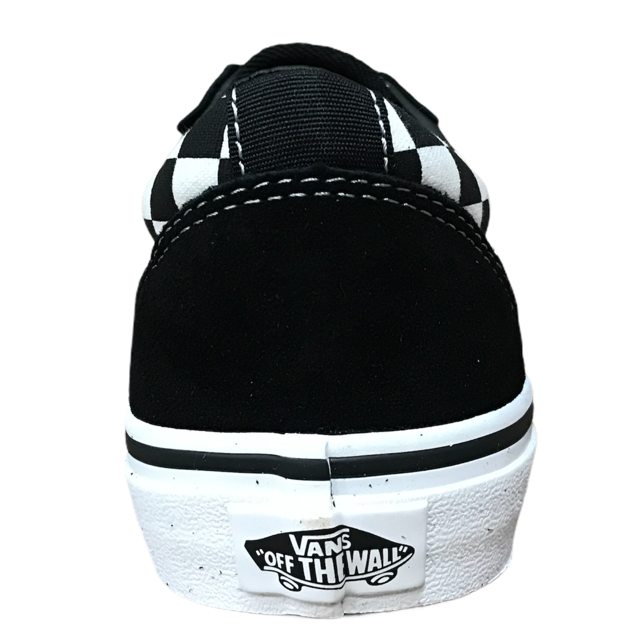 Vans boys' checkered sneakers shoe Ward VN038J9PVJ1 black-white