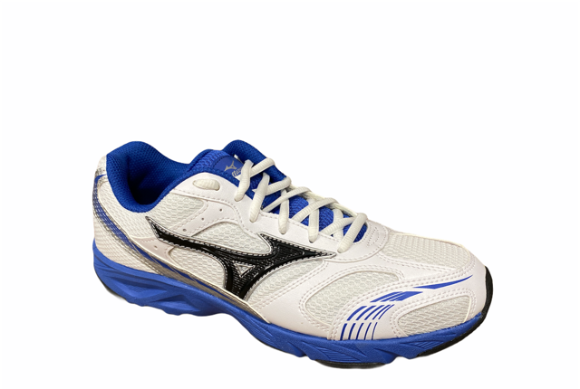 Mizuno Crusader boys' running shoe K1GC142012 white-royal