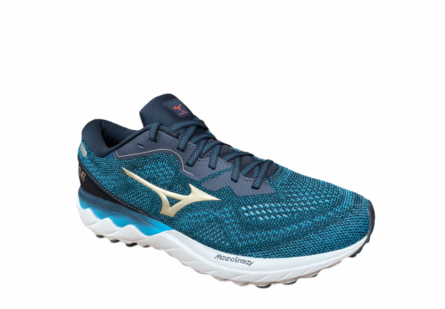 Mizuno men's running shoe Wave Skyrise 2 J1GC210942 green