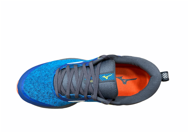 Mizuno men's running shoe Wave Rider TT J1GC203224 blue orange