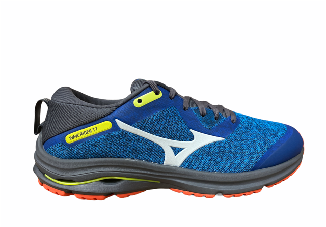 Mizuno men's running shoe Wave Rider TT J1GC203224 blue orange