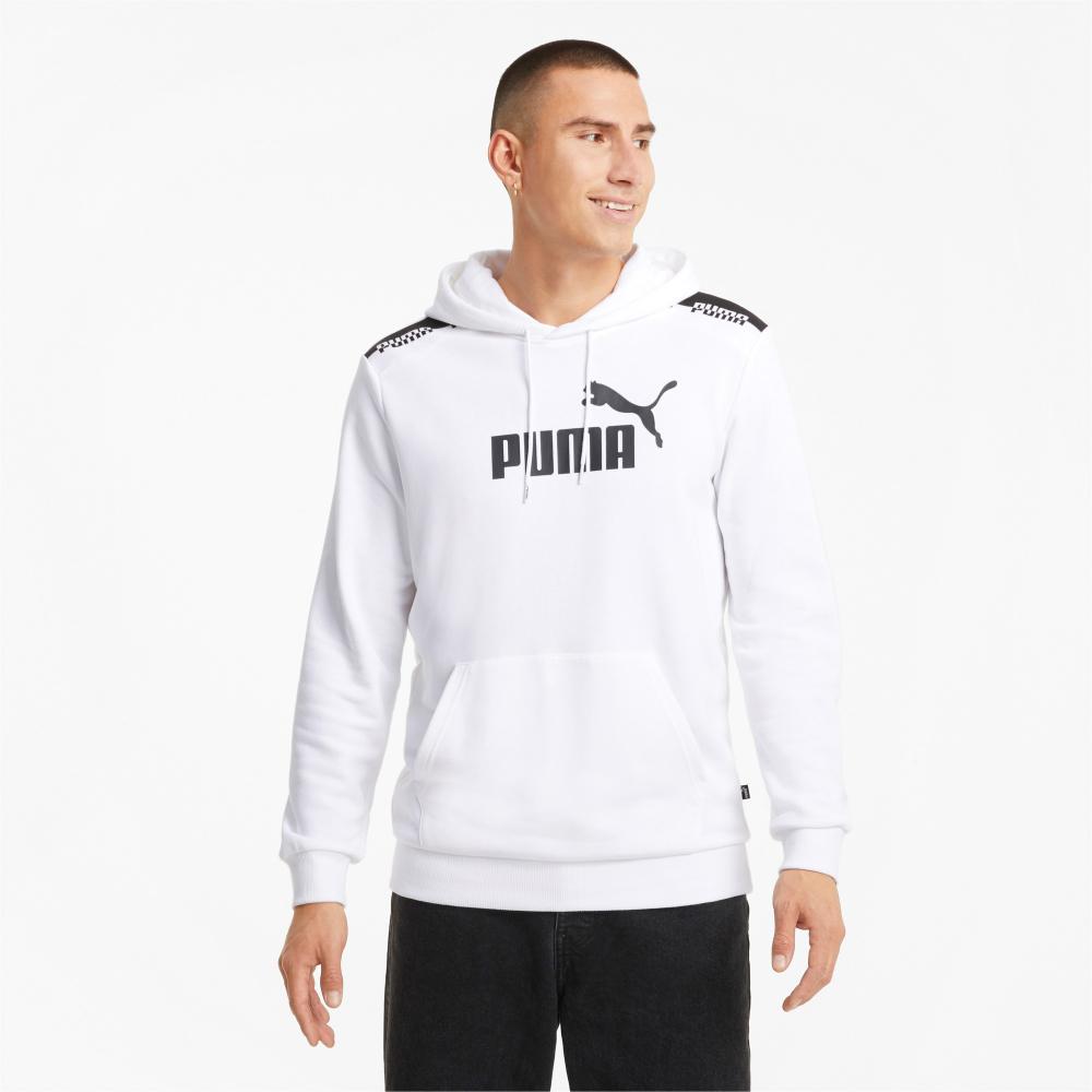 Puma felpa con cappuccio da uomo AMPLIFIED Hoodie TR 585783 02 bianco