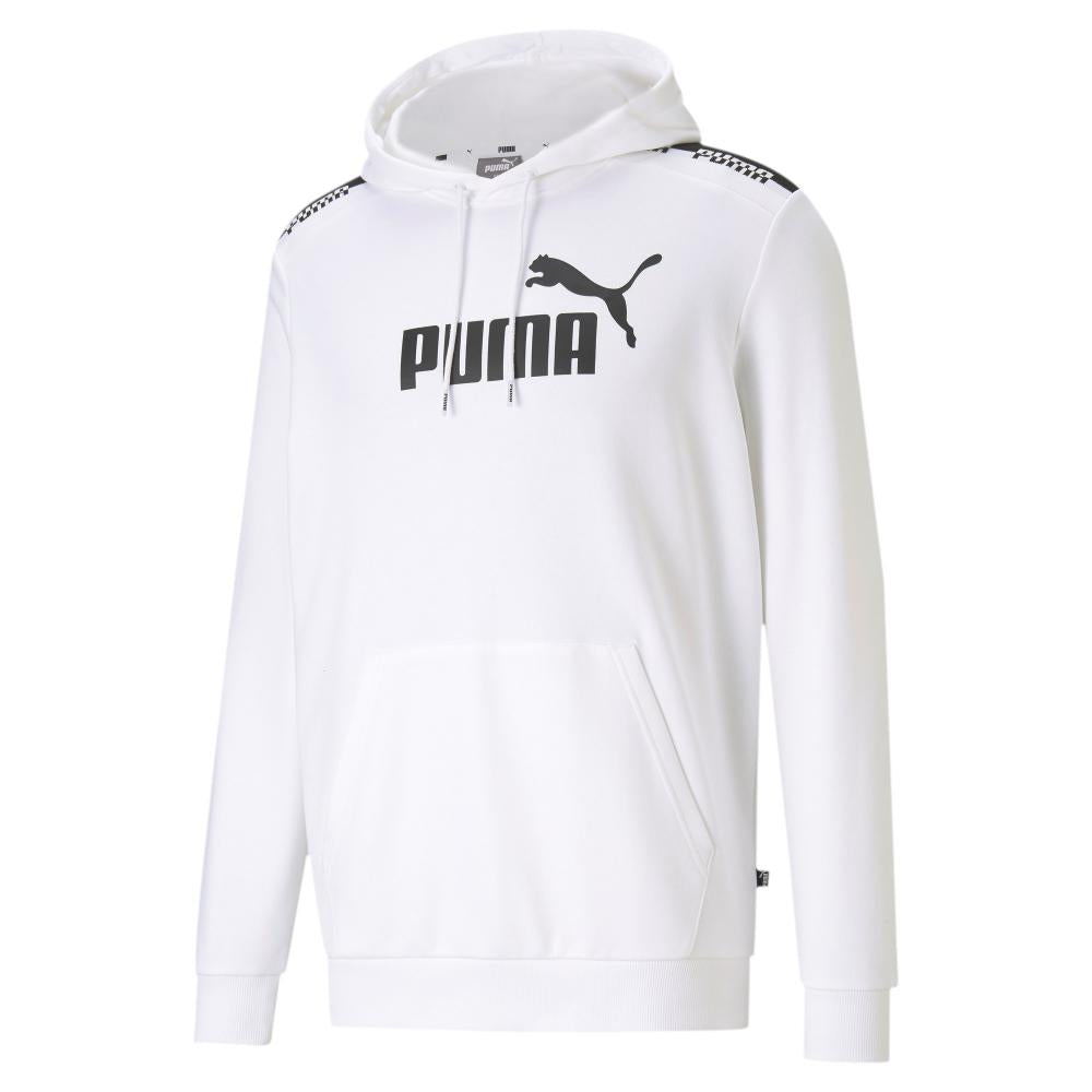Puma felpa con cappuccio da uomo AMPLIFIED Hoodie TR 585783 02 bianco