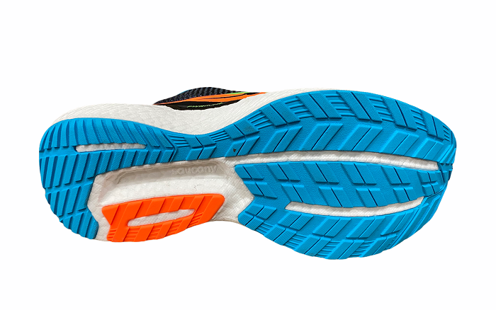Saucony men's racing shoe Triumph 18 S20595-25 black orange