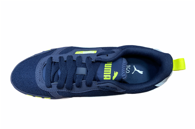 Puma boy's sneakers shoe R78 373616 17 blue-yellow
