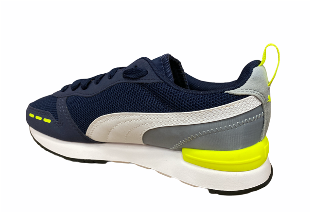 Puma boy's sneakers shoe R78 373616 17 blue-yellow