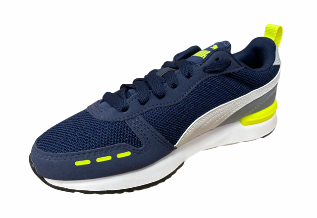 Puma boy's sneakers shoe R78 373616 17 blue-yellow