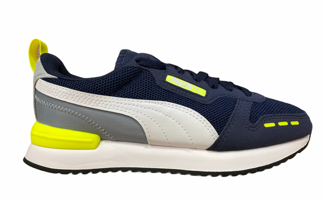 Puma boy's sneakers shoe R78 373616 17 blue-yellow