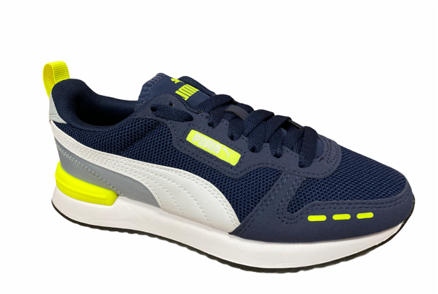 Puma boy's sneakers shoe R78 373616 17 blue-yellow